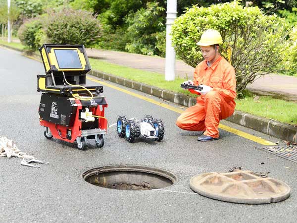 卓资管道机器人检测